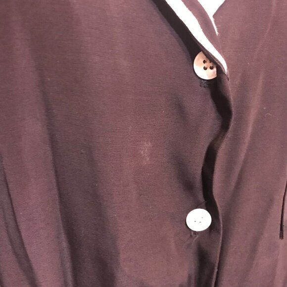 Tracy Richards Vintage Woman's Uniform Dress Button Down GUC Retro Halloween Fun - Picture 11 of 12